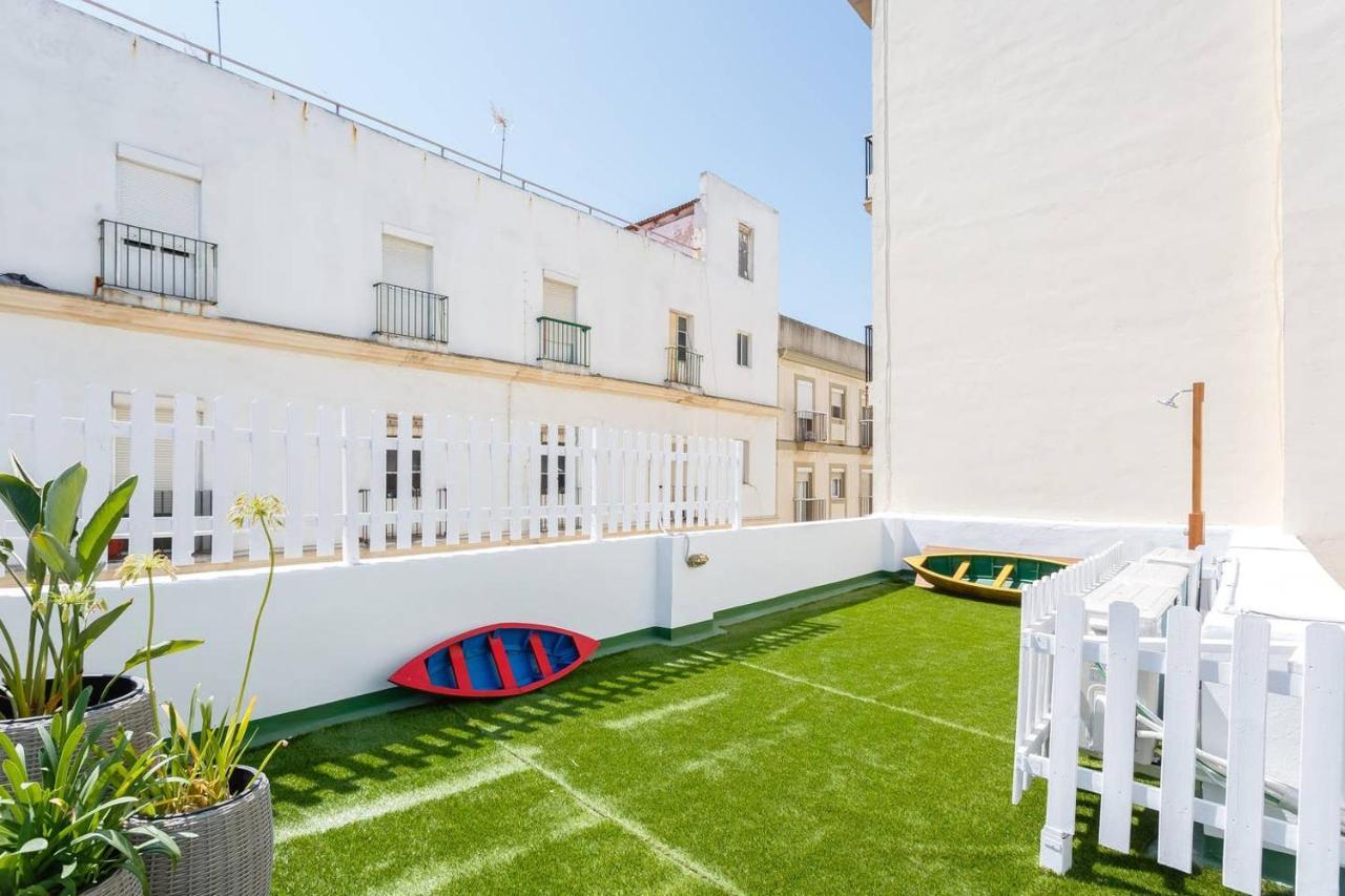 Terraza-Caleta Beach Home By Cadiz4Rentals Kültér fotó